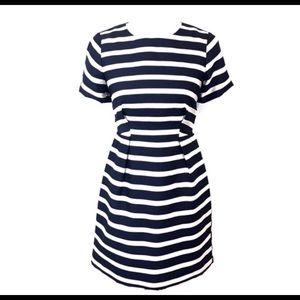 🚫Sold 🚫 H&M striped fit and flare dress
